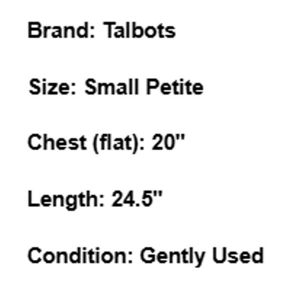 Talbots Top Boho Embellished Paisley Romantic Western Statement Folk Blue Red PS - Picture 6 of 6